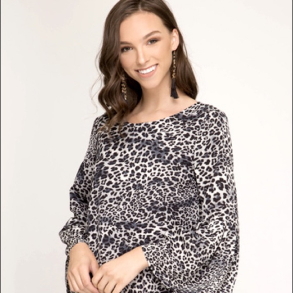 Leopard Print Dress